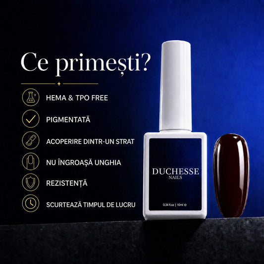 Oja Semipermanenta Unghii, HEMA&TPO FREE, Nuanta Late Autumn, 10 ml