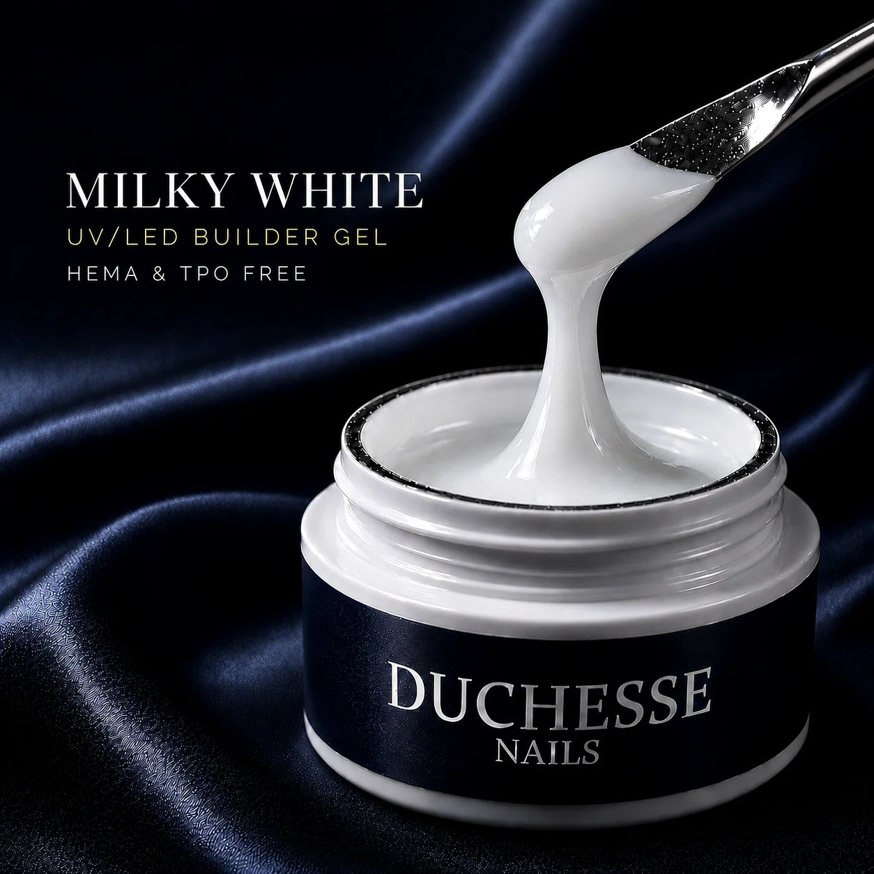 Gel UV/LED Constructie Unghii, Autonivelant, HEMA & TPO FREE, Milky White, 30g