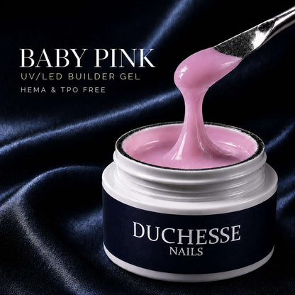 Gel UV/LED Constructie Unghii, Autonivelant, HEMA&TPO FREE, Nuanta Baby Pink, 30g