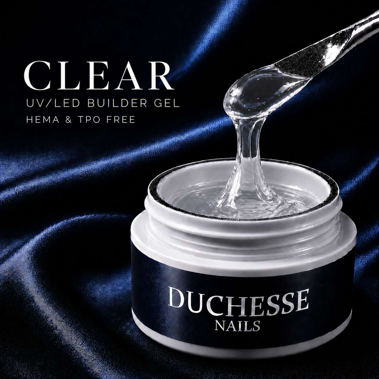 Gel UV/LED Constructie Unghii, Autonivelant, HEMA&TPO FREE, Nuanta Clear, 30g