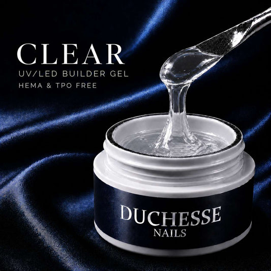 Gel UV/LED Constructie Unghii, Autonivelant, HEMA&TPO FREE, Nuanta Clear, 30g