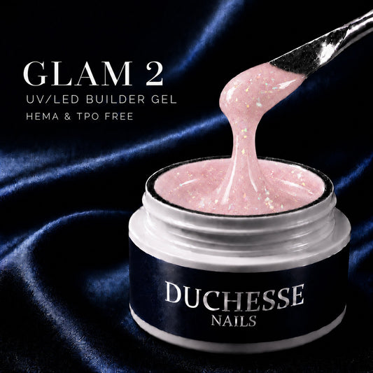 Gel UV/LED Constructie Unghii, Autonivelant, HEMA&TPO FREE, Nuanta Glam 2, 15g
