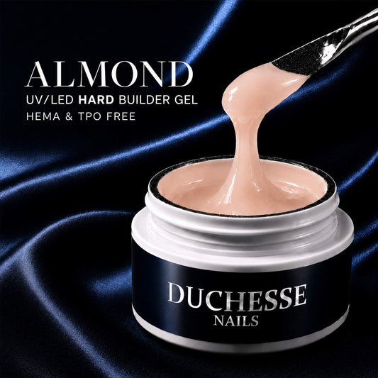 Hard Gel UV/LED Constructie Unghii, Autonivelant, HEMA&TPO FREE, Nuanta Almond, 30g