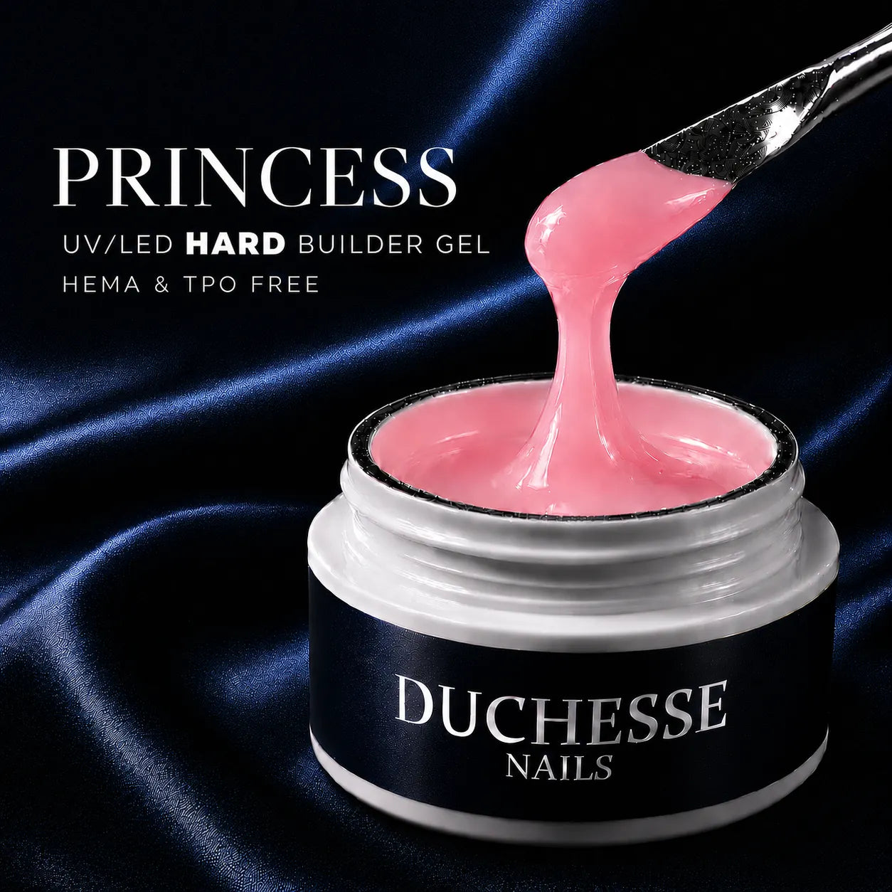 Hard Gel UV/LED Constructie Unghii, Autonivelant, HEMA&TPO FREE, Nuanta Princess, 30g