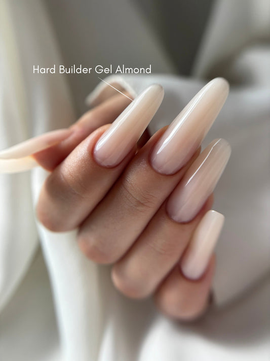 Hard Gel UV/LED Constructie Unghii, Autonivelant, HEMA&TPO FREE, Nuanta Almond, 30g
