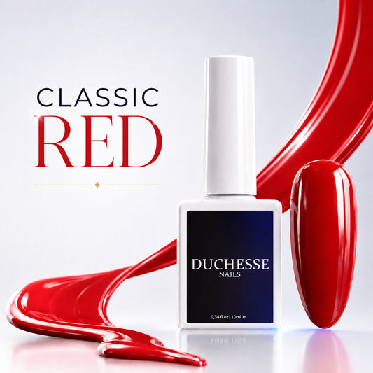 Oja Semipermanenta Unghii, HEMA&TPO FREE, Nuanta Classic Red, 10 ml