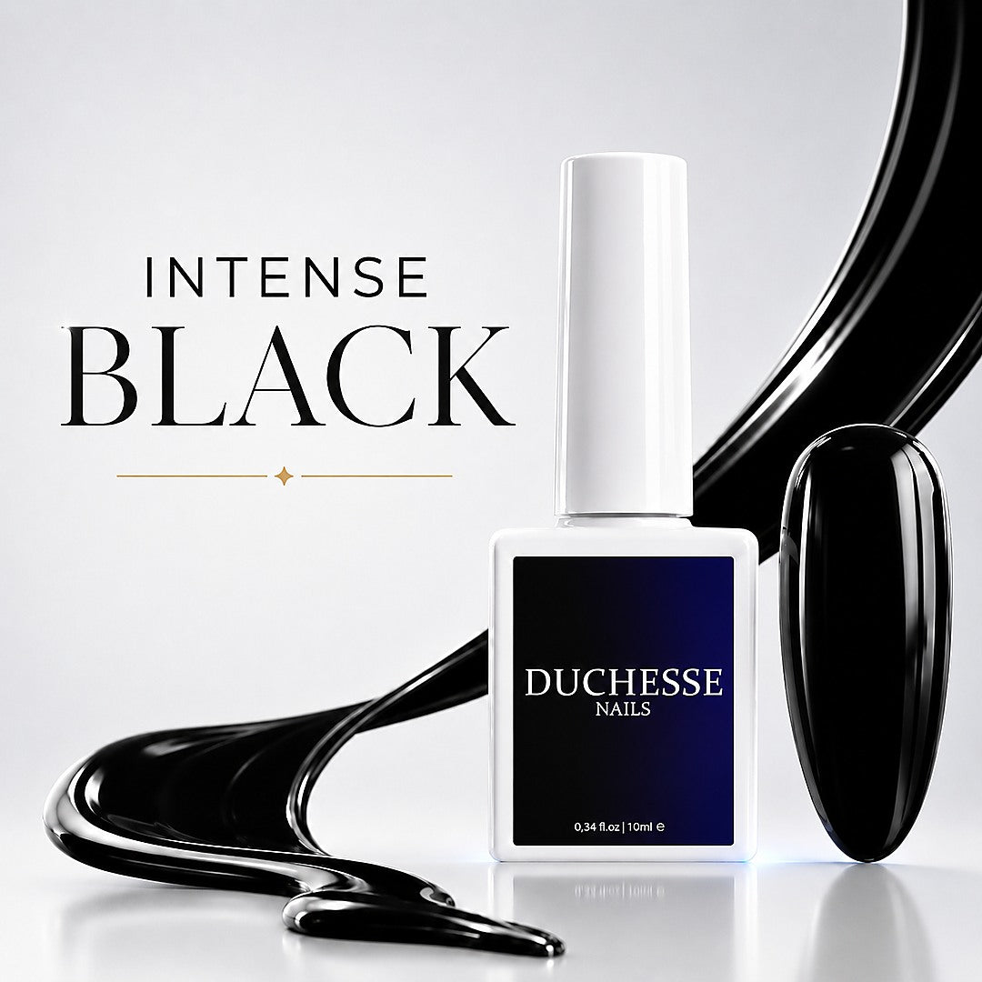 Oja Semipermanenta Unghii, HEMA&TPO FREE, Nuanta Intense Black, 10 ml