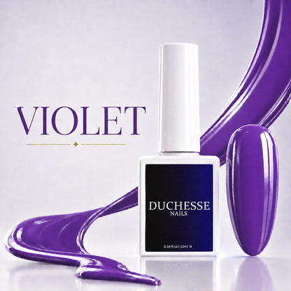 Oja Semipermanenta Unghii, HEMA&TPO FREE, Nuanta Classic VIOLET, 10 ml