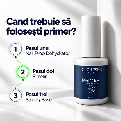 Primer fara acid, pentru pregatirea unghiei naturale, 12 ml