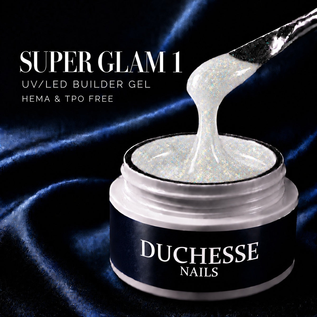 Gel UV/LED Constructie Unghii, Autonivelant, HEMA&TPO FREE, Nuanta Super Glam 1, 15g