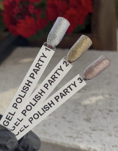 Oja Semipermanenta Unghii, HEMA&TPO FREE, Nuanta PARTY 1, 10 ml