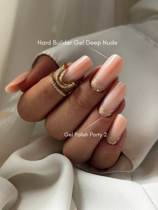 Hard Gel UV/LED Constructie Unghii, Autonivelant, HEMA&TPO FREE, Nuanta Deep Nude, 30g