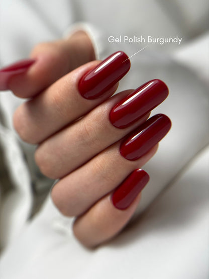 Oja Semipermanenta Unghii, HEMA&TPO FREE, Nuanta Burgundy, 10 ml