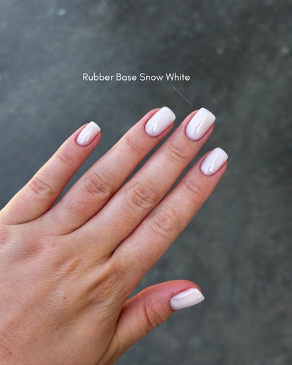 Rubber Base HEMA & TPO FREE, Nuanta Snow White, 10 ml