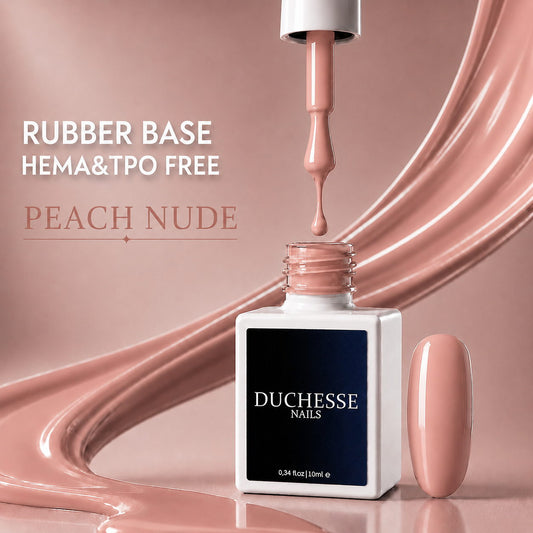 Rubber Base HEMA & TPO FREE, Nuanta Peach Nude, 10 ml