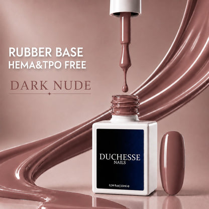Rubber Base HEMA & TPO FREE, Nuanta Dark Nude, 10 ml