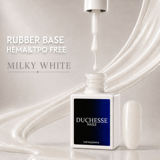 Rubber Base HEMA & TPO FREE, Nuanta Milky White, 10 ml